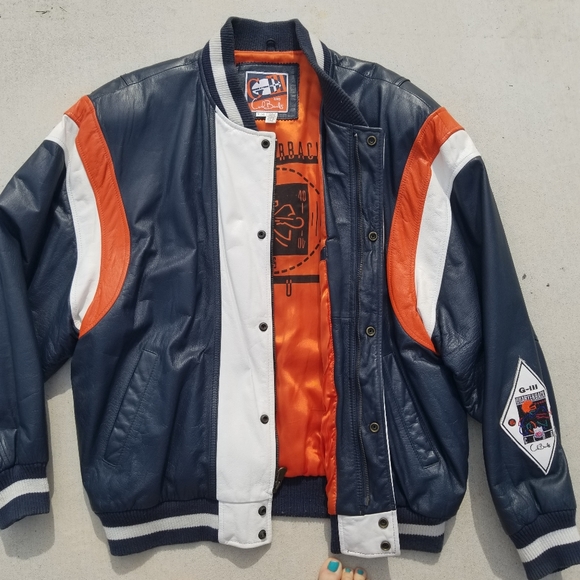 CHICAGO BEARS G III Carl Banks Leather Jacket | XL - Picture 9 of 12
